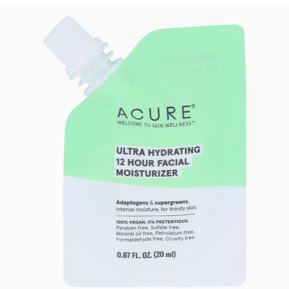 ☀️5/$25 Acure Ultra Hydrating Green Juice Cleanser 0.67 fl oz - Picture 1 of 5